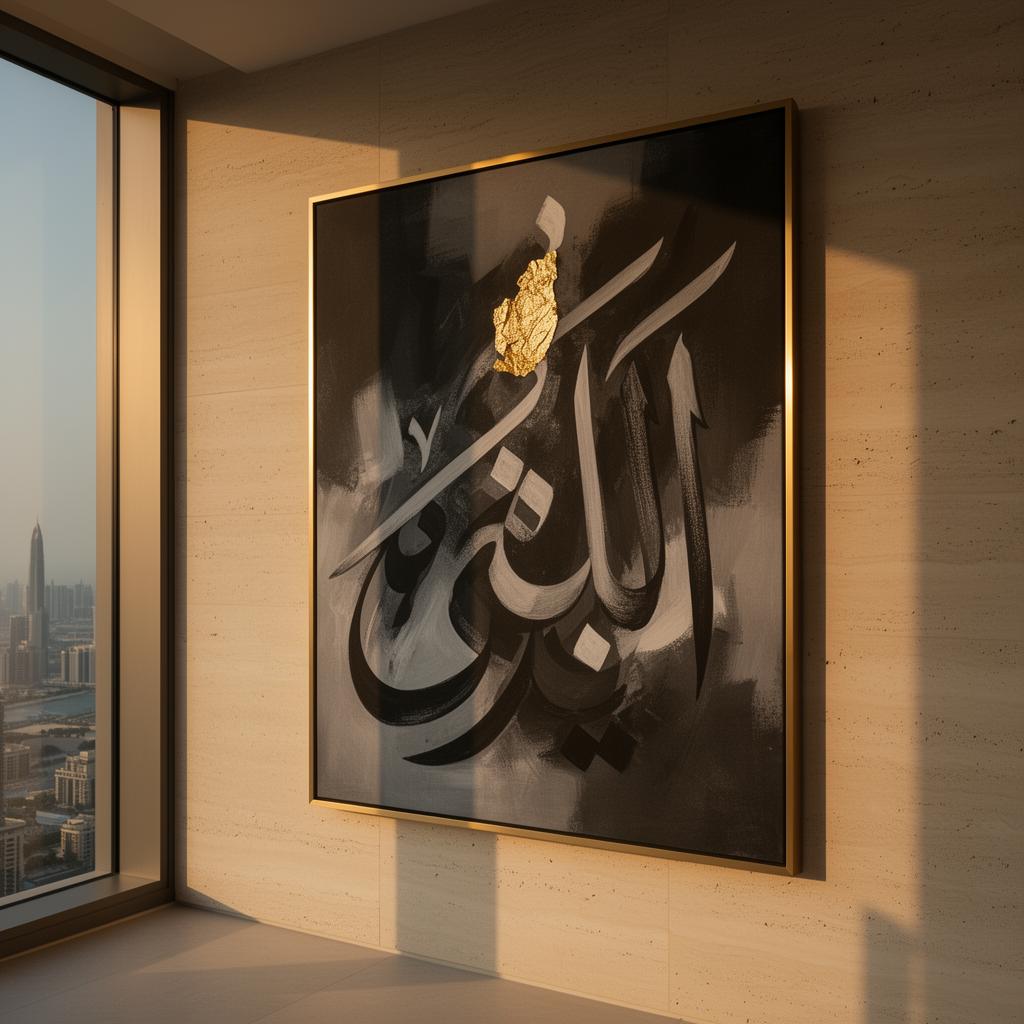 Al-Kun · I — poster mockup