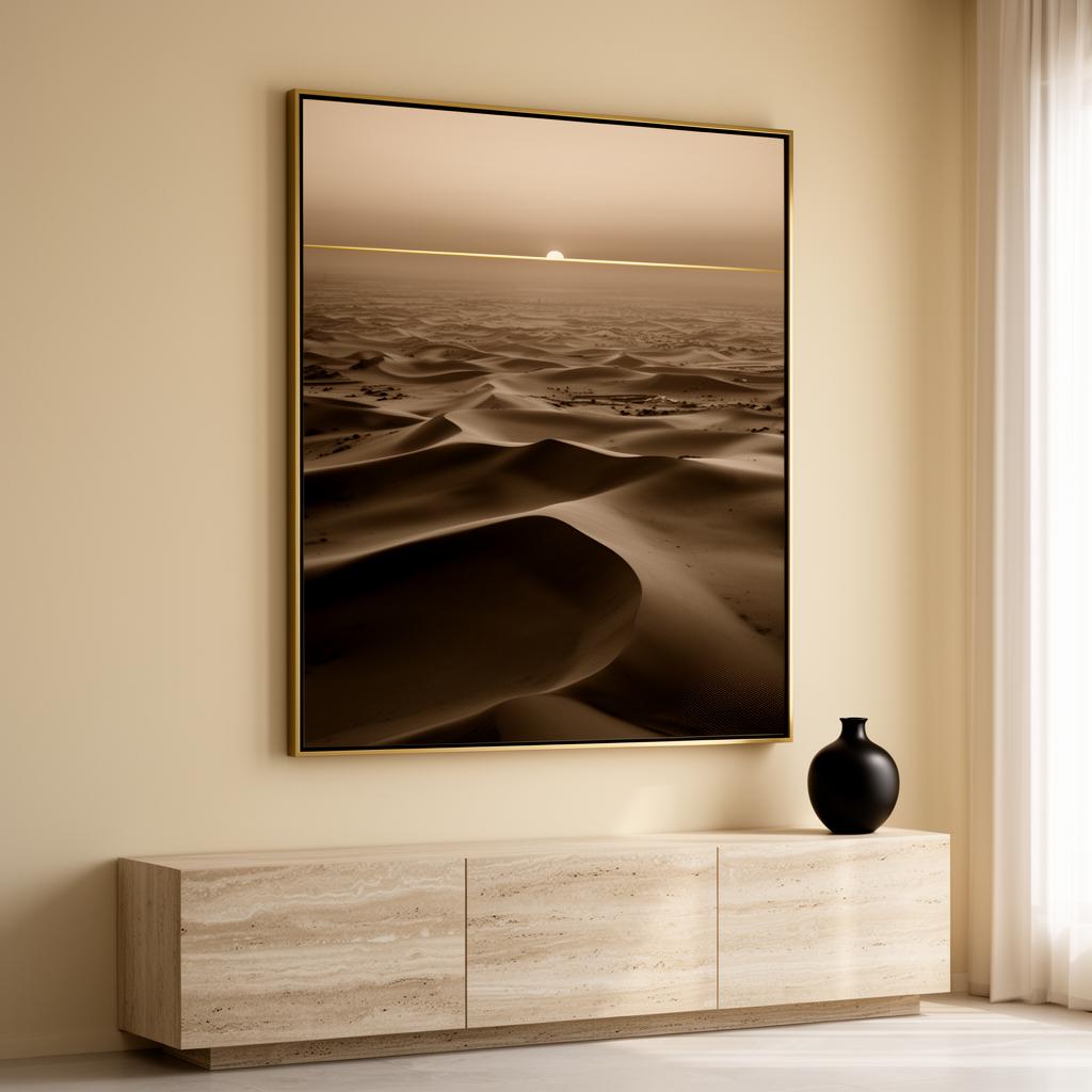 Liwa Dunes — poster mockup